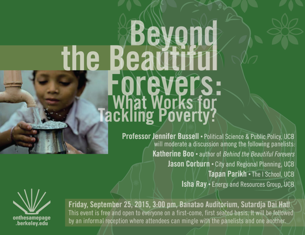 Poster for Beyond the Beautiful Forevers event