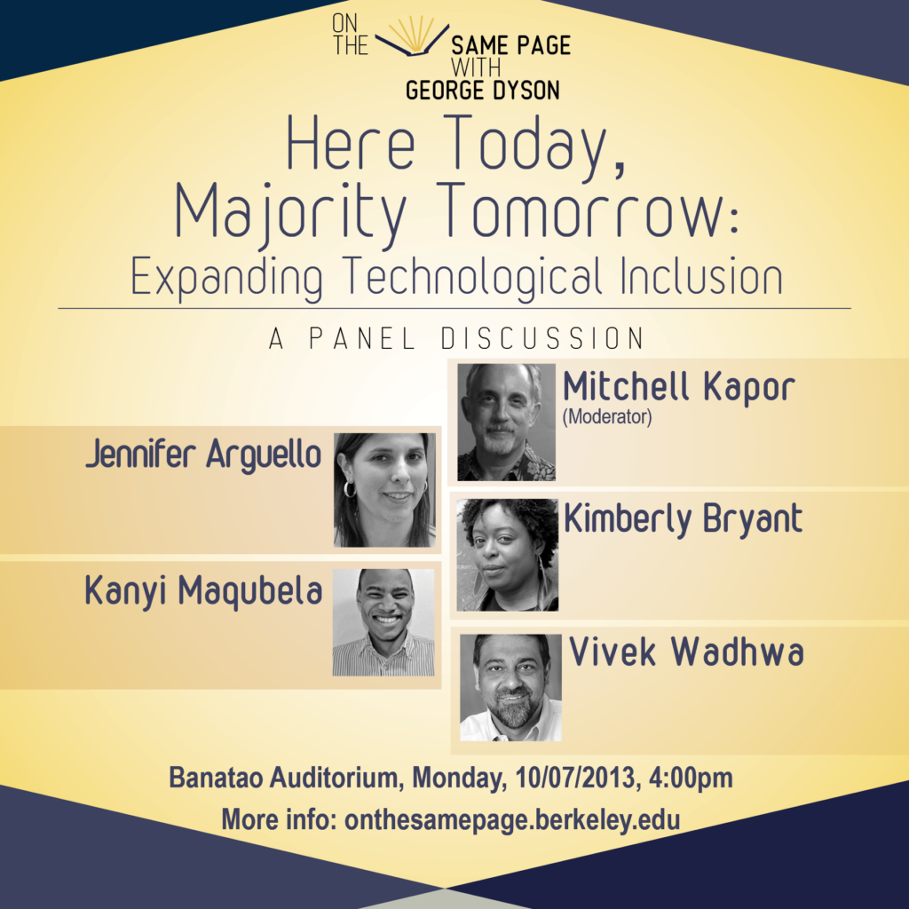 Poster for Here Today, Majority Tomorrow event