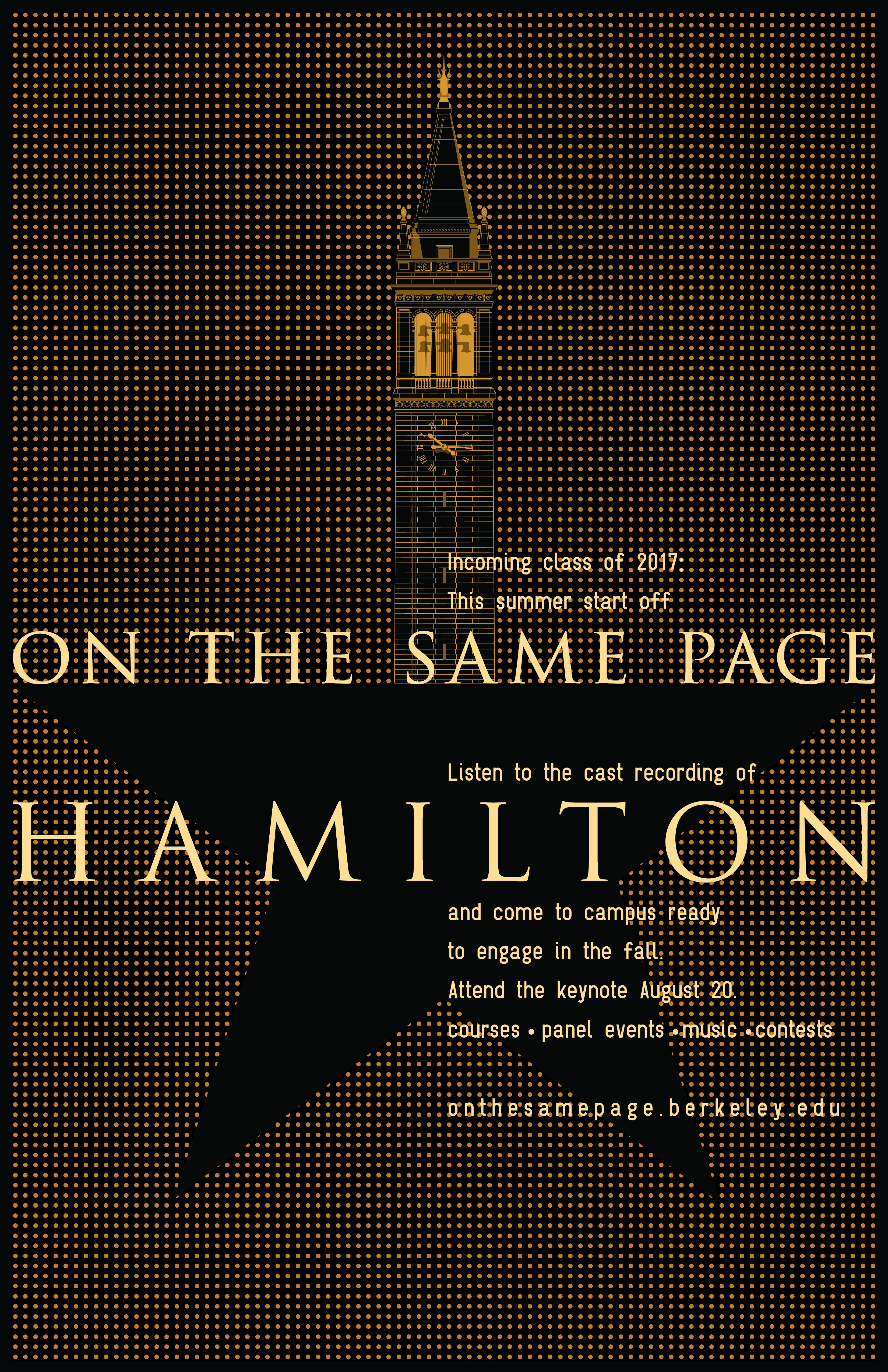 Hamilton Fall 2017 poster
